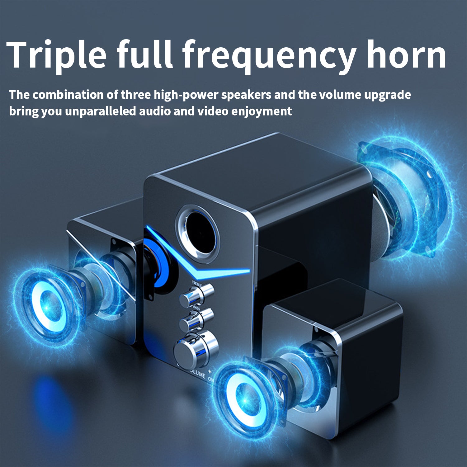 Wireless Bluetooth desktop laptop speaker