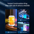 Wireless Bluetooth  subwoofer  colorful card flash stereo