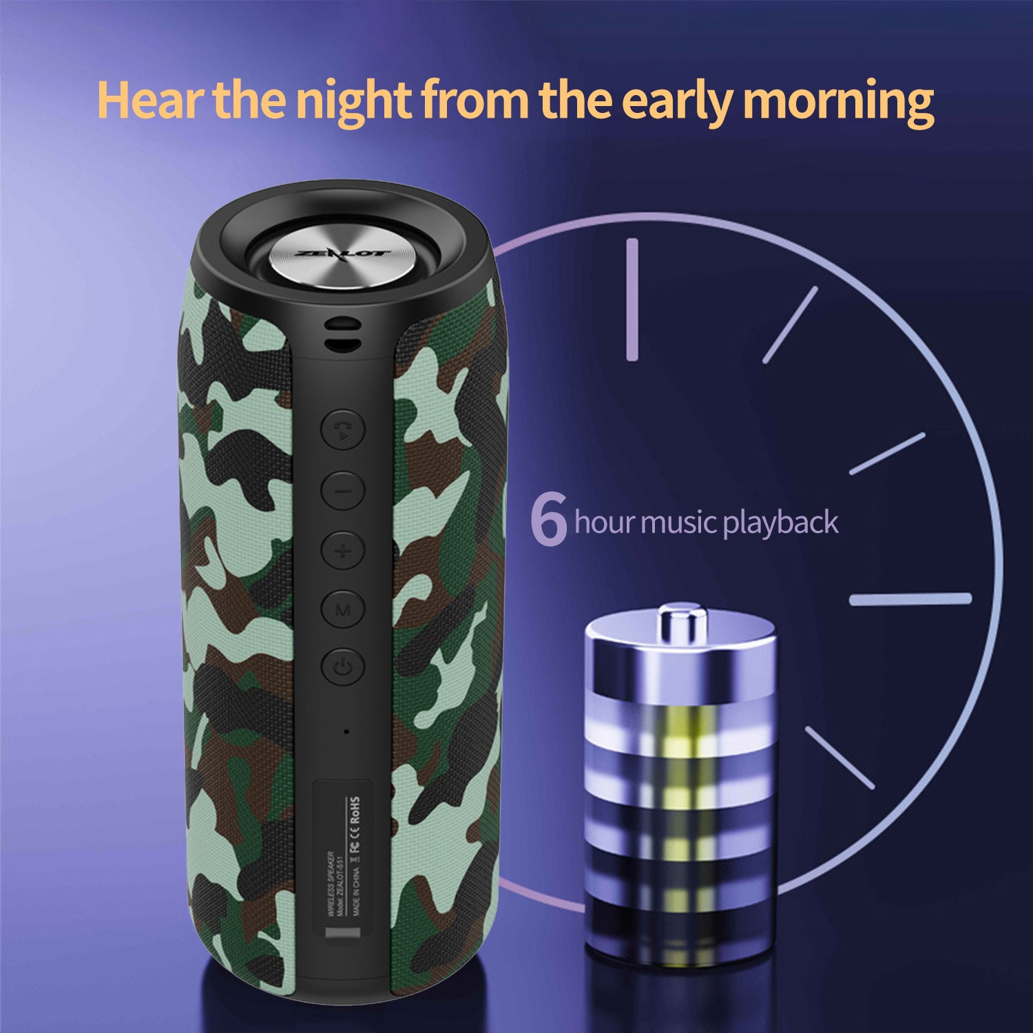 Wireless Bluetooth Outdoor Portable Speaker