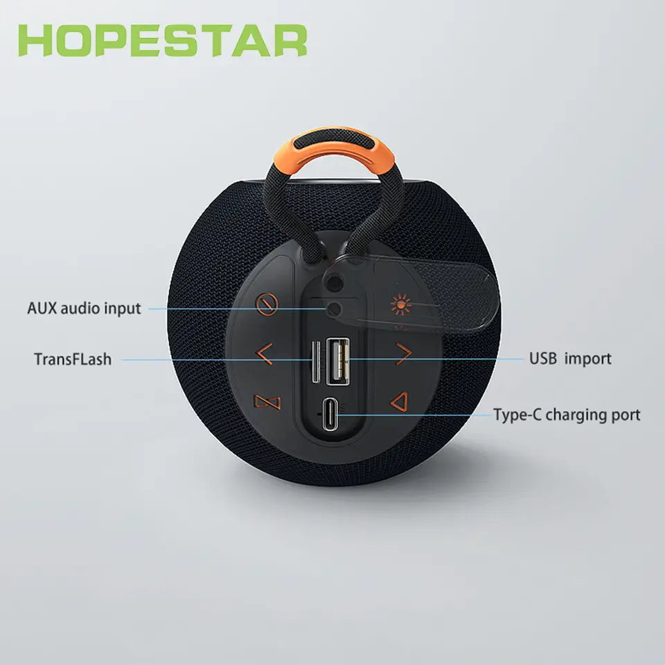 Wireless Bluetooth Bass Waterproof Portable Outdoor Speaker