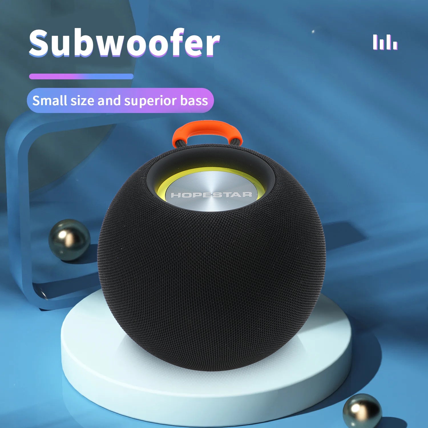 Wireless Bluetooth Bass Waterproof Portable Outdoor Speaker