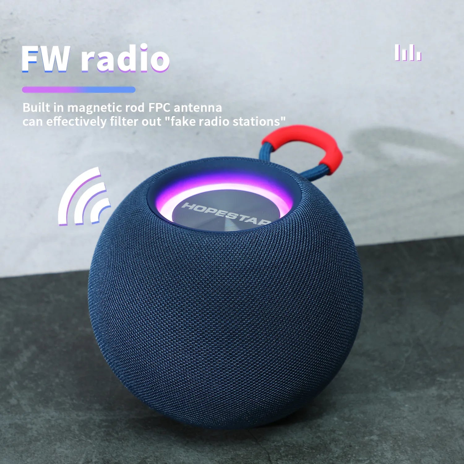 Wireless Bluetooth Bass Waterproof Portable Outdoor Speaker