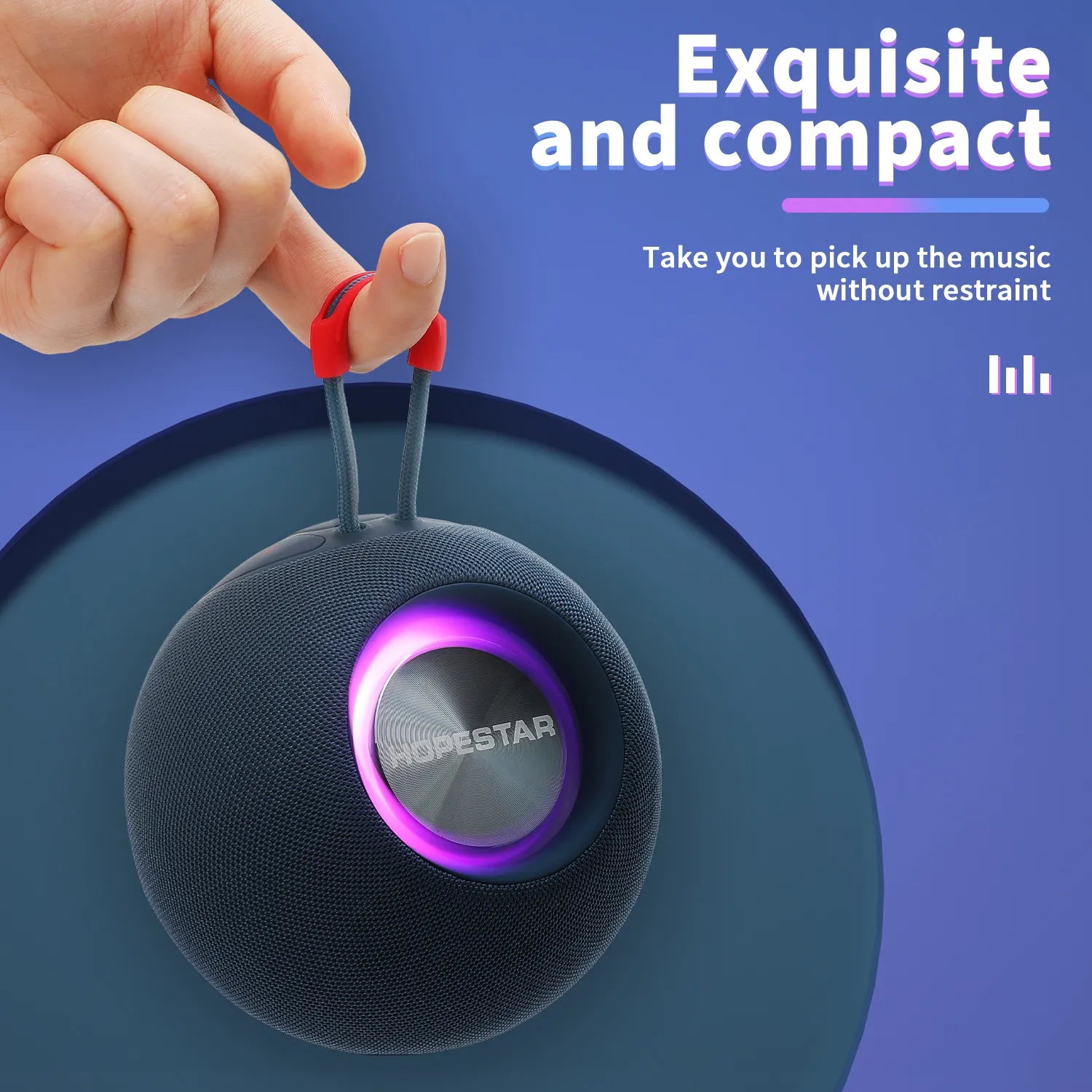 Wireless Bluetooth Bass Waterproof Portable Outdoor Speaker