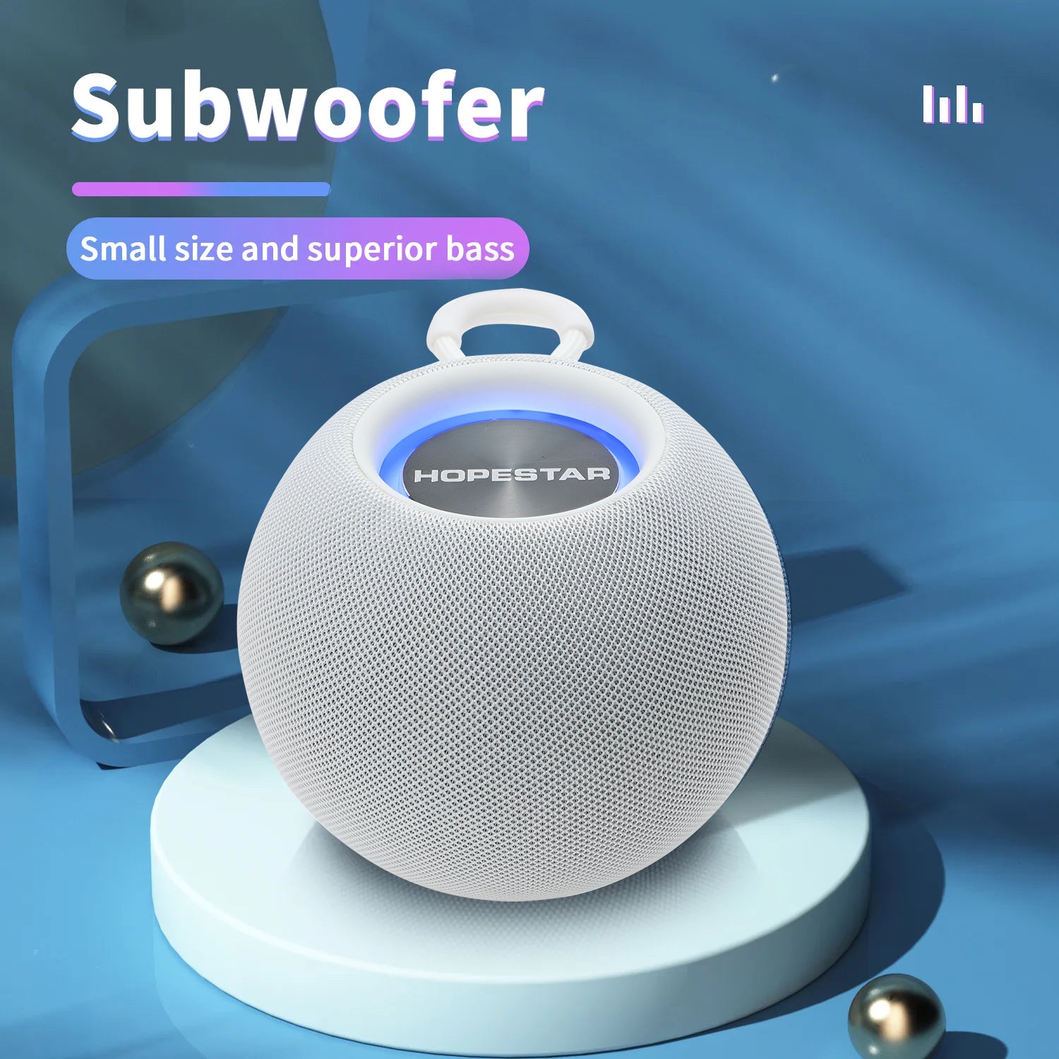 Wireless Bluetooth Bass Waterproof Portable Outdoor Speaker