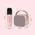 Hand Carry Bluetooth karaoke Sound With Microphone Set,All in One