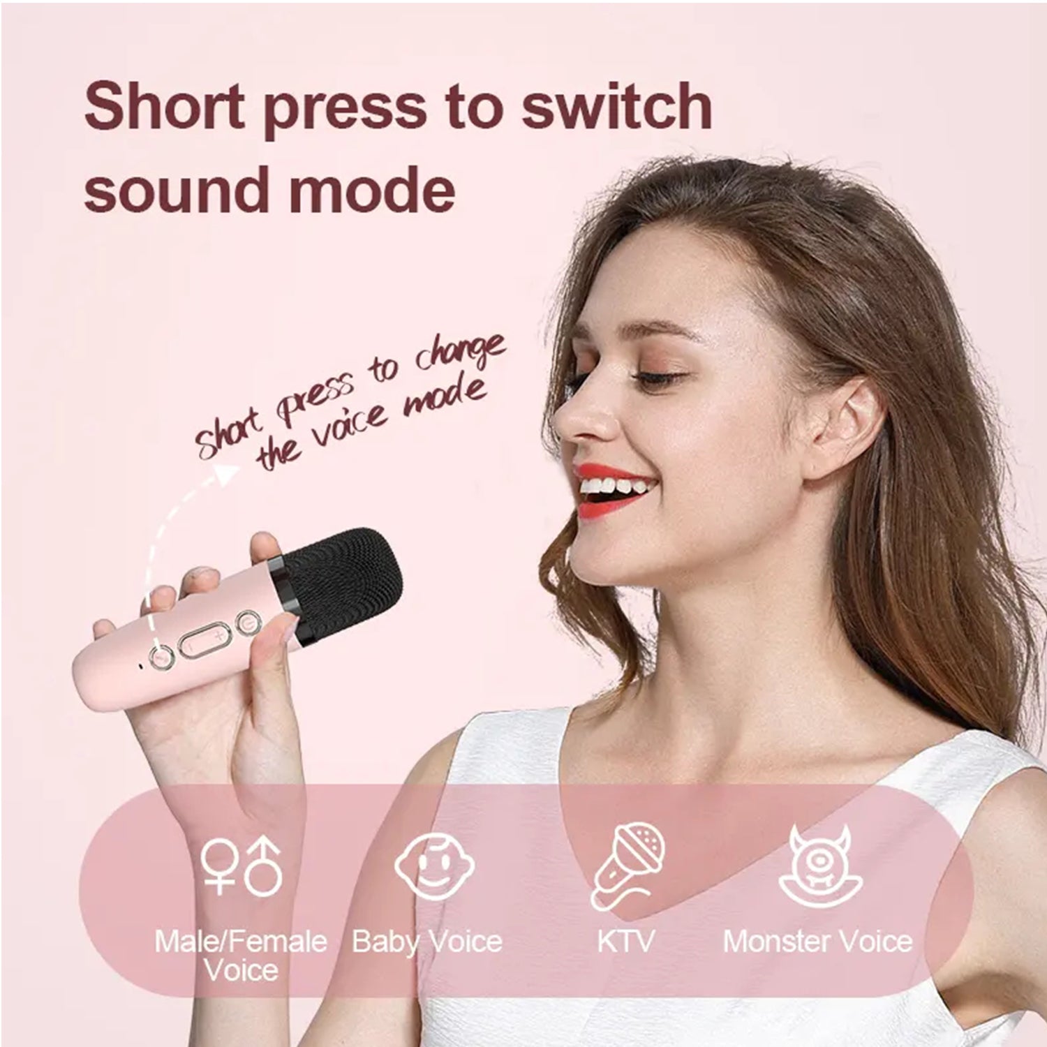 Hand Carry Bluetooth karaoke Sound With Microphone Set,All in One