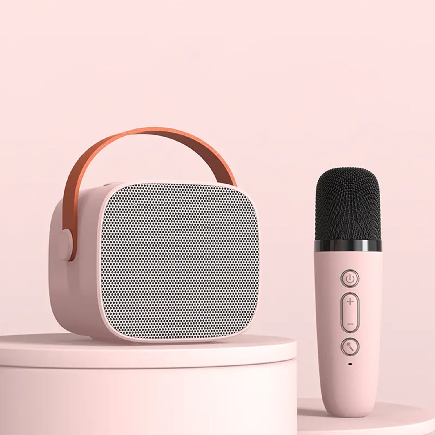 Hand Carry Bluetooth karaoke Sound With Microphone Set,All in One