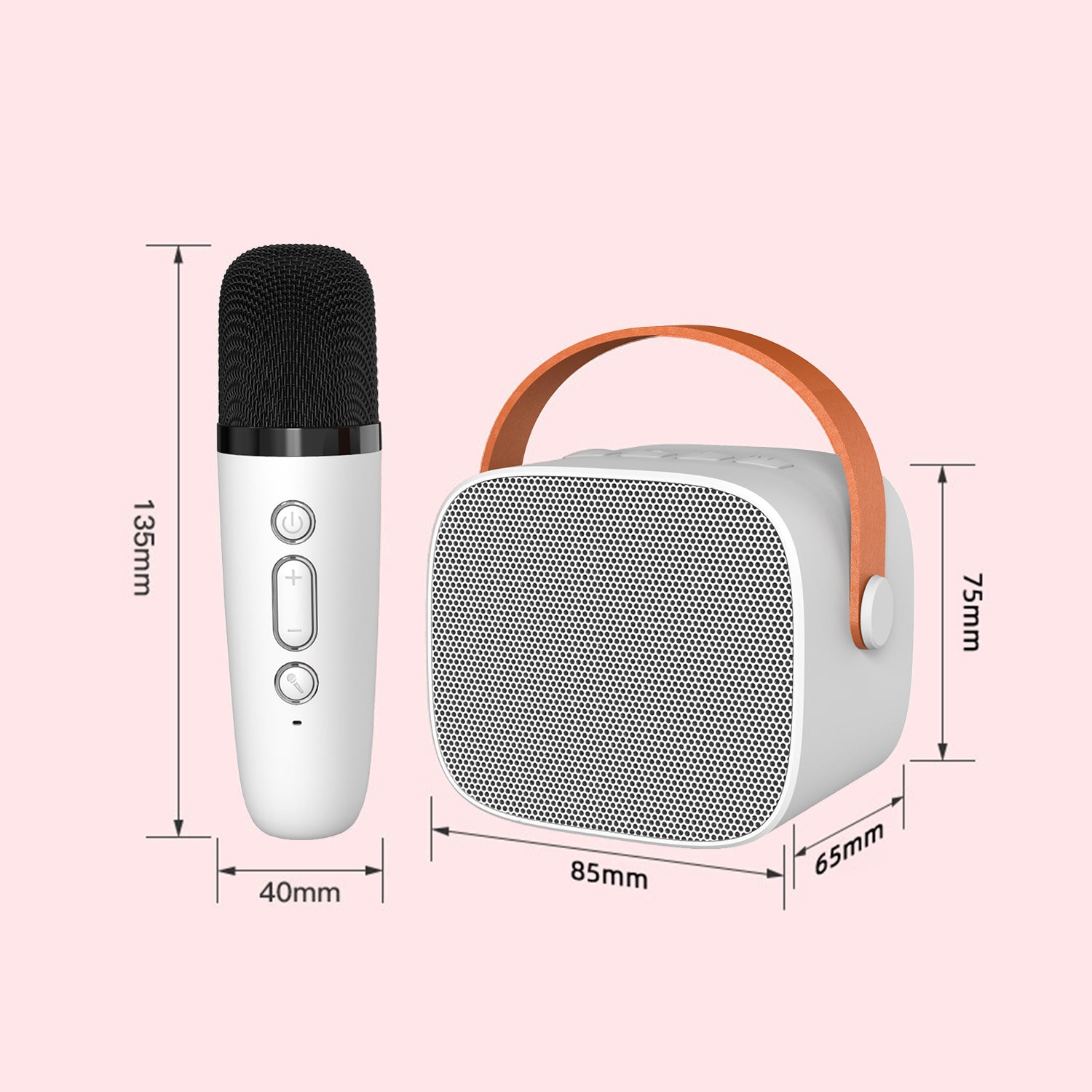 Hand Carry Bluetooth karaoke Sound With Microphone Set,All in One