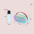 Wireless Bluetooth Colorful Light Outdoor Sound Dual Microphone Set