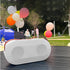 Wireless Bluetooth Colorful Light Outdoor Sound Dual Microphone Set