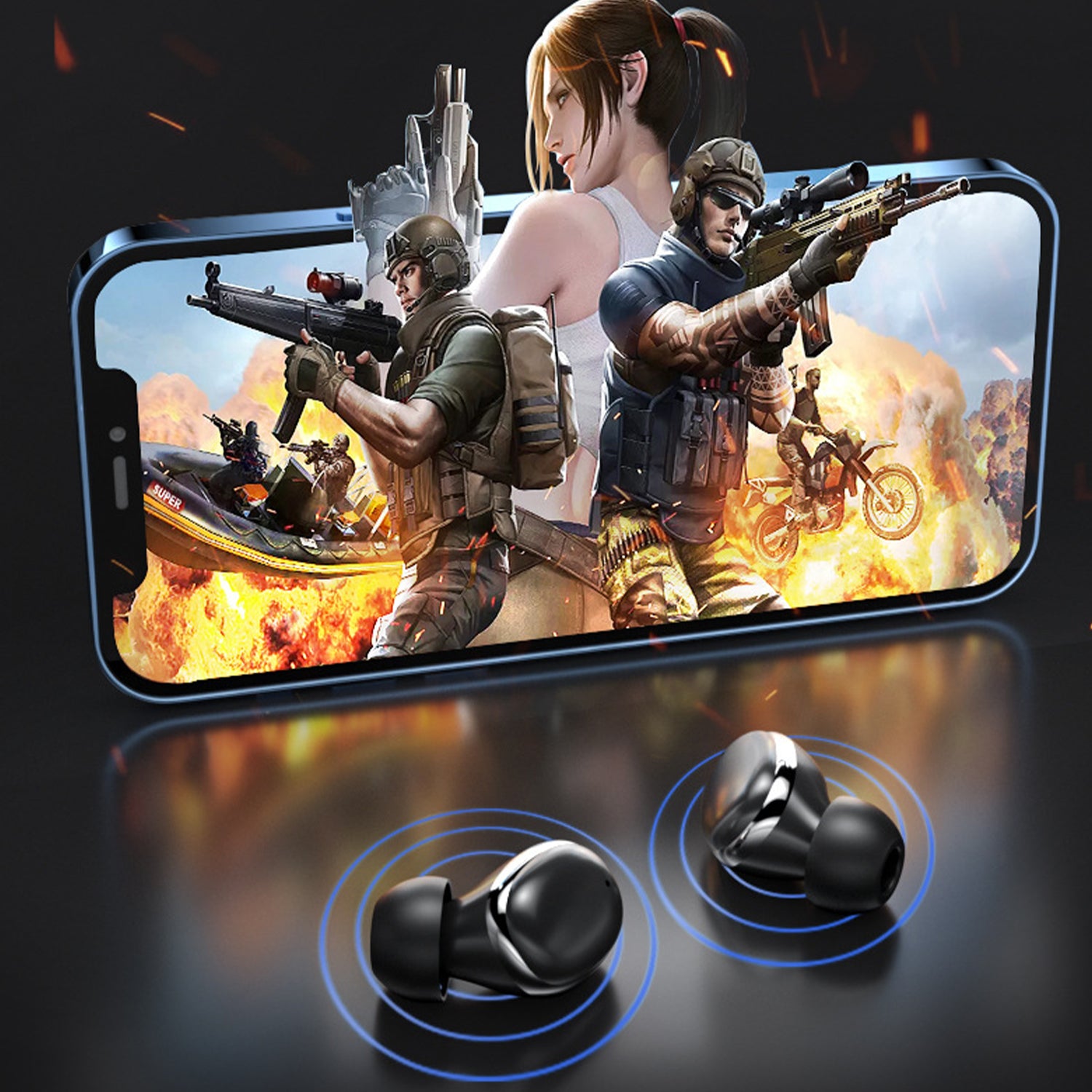 Tws Wireless Bluetooth IPx5 Waterproof macaron Mini Earphones