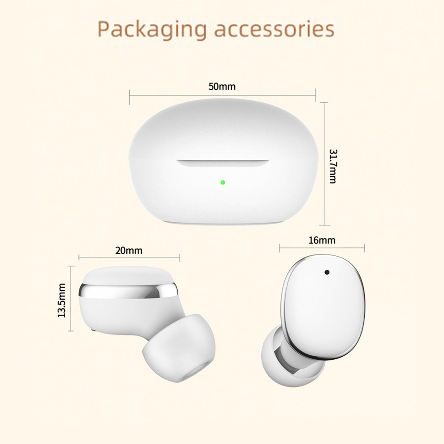 Tws Wireless Bluetooth IPx5 Waterproof macaron Mini Earphones