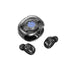 Black tech Bluetooth sports wireless mini digital display headset