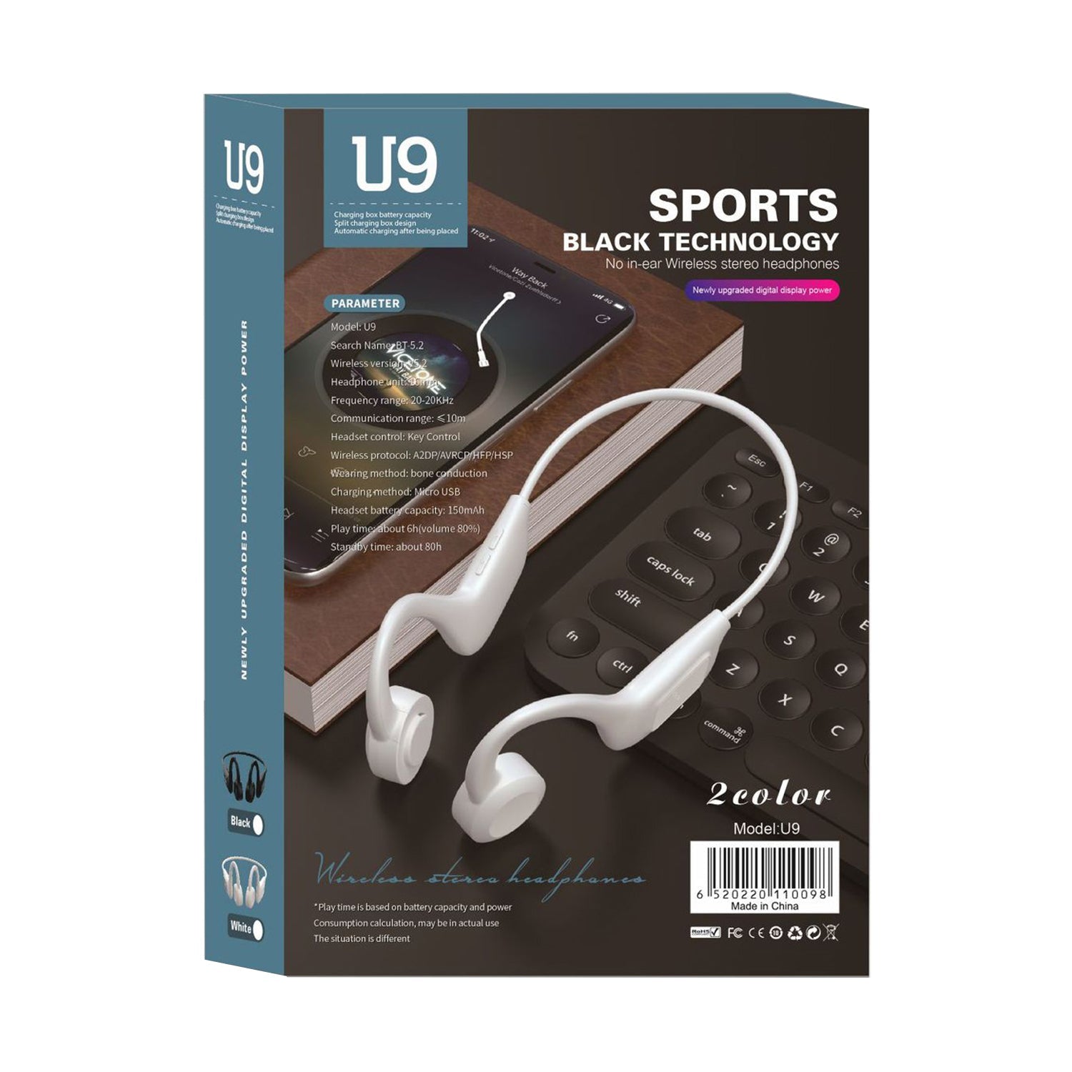 Blutooth sports close to ear headphones (not in-ear)