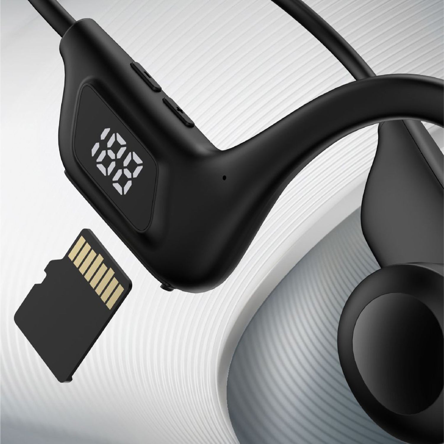 Blutooth sports close to ear headphones (not in-ear)