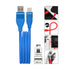 Fast Charge Tangle Free Rubberized Cable for iPhone14/13/12/ 11/11 Pro /11 Pro Max/ Xs Max/ X / XS/ 8 / 7  (3FT)