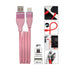 Fast Charge Tangle Free Rubberized Cable for iPhone14/13/12/ 11/11 Pro /11 Pro Max/ Xs Max/ X / XS/ 8 / 7  (3FT)