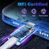 9FT Heavy Duty Fast Charging Cable  for iPhone 11/11 Pro /11 Pro Max/ Xs Max/ X / XS/ 8 / 7/6/5