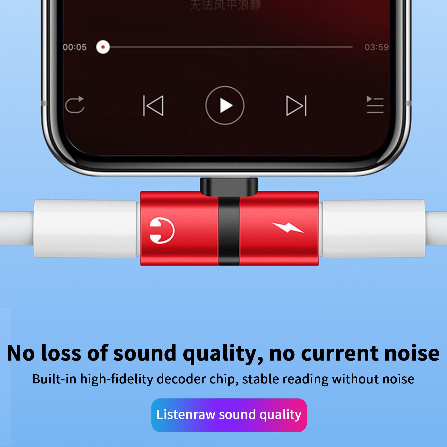 Muti-Function  Lightning Connector for iPhone 11/11 Pro /11 Pro Max/ Xs Max/ X / XS/ 8 / 7