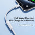 USB-C to Lightning Cable Cord Adapter-White