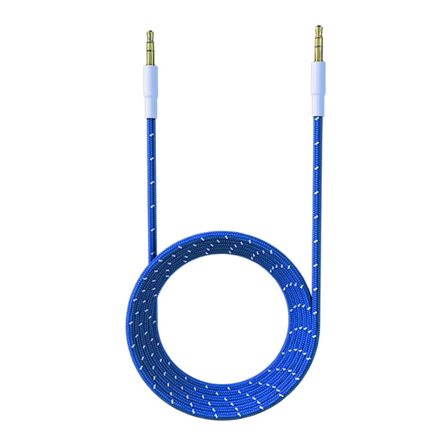 Nylon Braided AUX Audio Cable Compatible with Car/Home/Speaker/iPhone/ iPod
