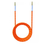 Nylon Braided AUX Audio Cable Compatible with Car/Home/Speaker/iPhone/ iPod