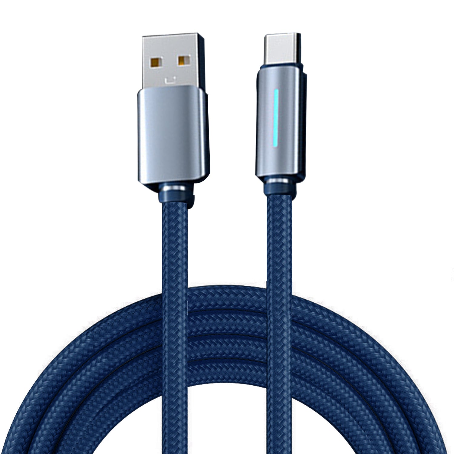 Nylon Woven USB to Type-C Data Fast Charge Cable Compatible With iPhone 15 Series