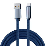 Nylon Woven USB to Type-C Data Fast Charge Cable Compatible With iPhone 15 Series
