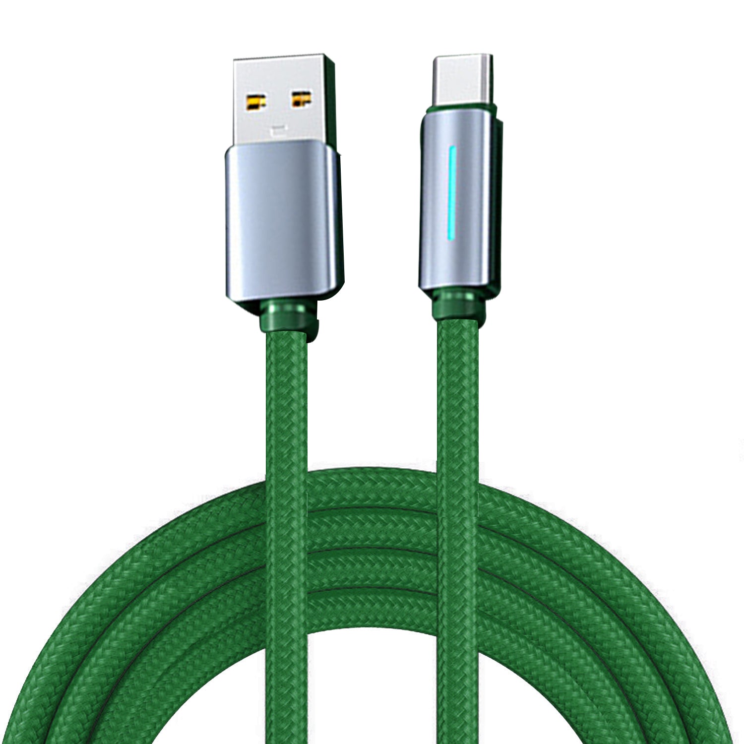 Nylon Woven USB to Type-C Data Fast Charge Cable Compatible With iPhone 15 Series