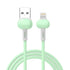 USB to Lightning Liquid TPE Macaron Data Fast Charge Cable for Mobile Phone