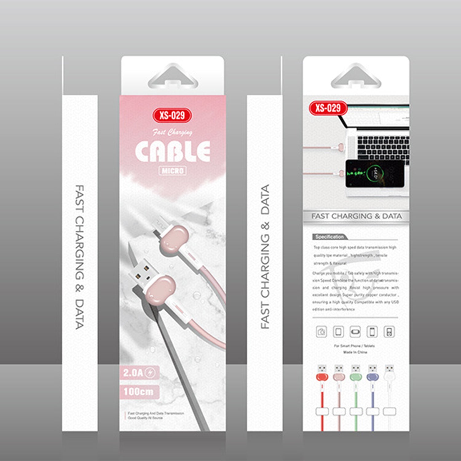USB to Lightning Liquid TPE Macaron Data Fast Charge Cable for Mobile Phone
