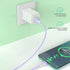 USB to Lightning Liquid TPE Macaron Data Fast Charge Cable for Mobile Phone
