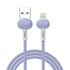 USB to Lightning Liquid TPE Macaron Data Fast Charge Cable for Mobile Phone
