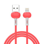 USB to Lightning Liquid TPE Macaron Data Fast Charge Cable for Mobile Phone