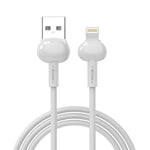 USB to Lightning Liquid TPE Macaron Data Fast Charge Cable for Mobile Phone