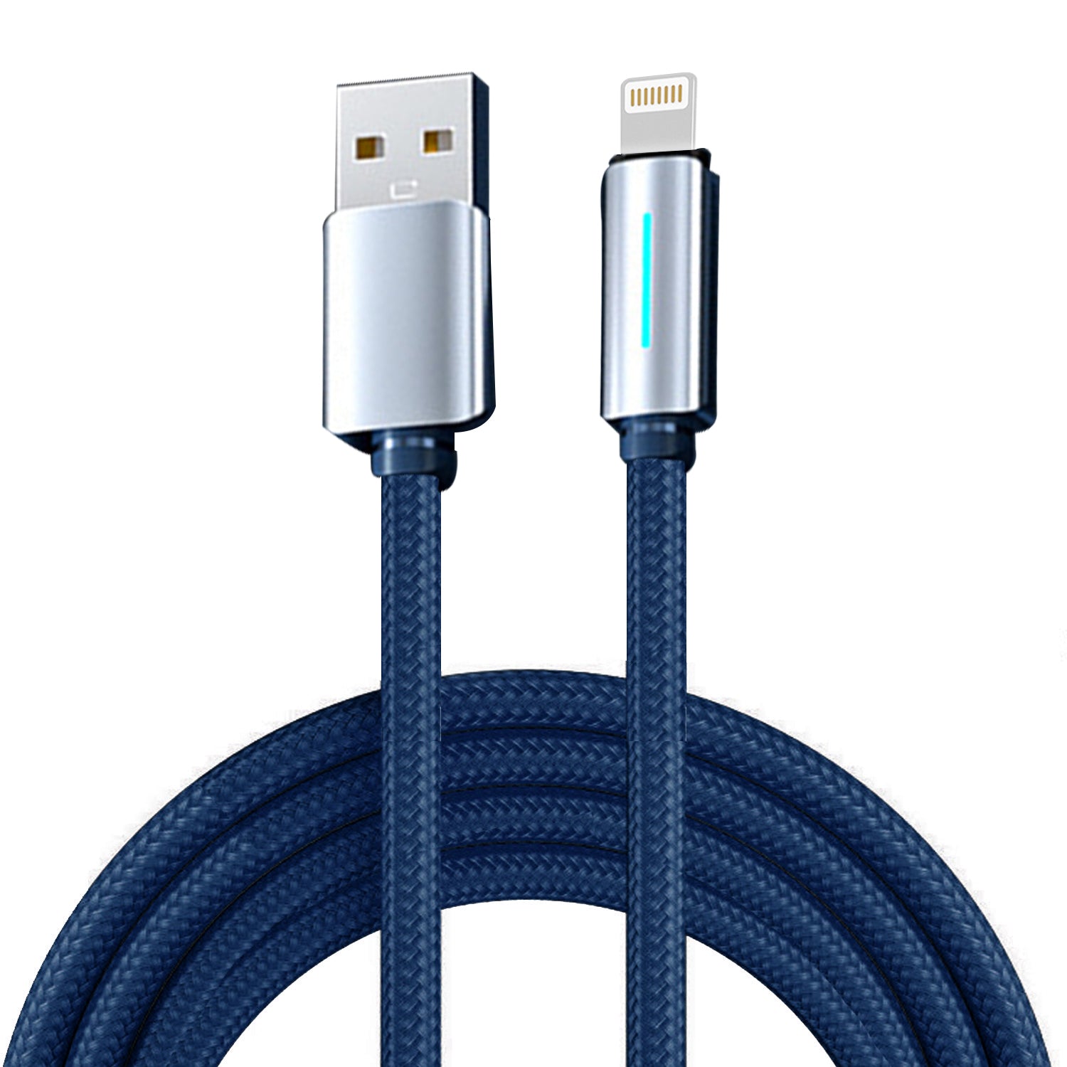 Nylon Woven USB to Lightning Data Fast Charge Cable