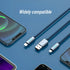Nylon Woven USB to Lightning Data Fast Charge Cable