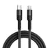 27W Lightning to Type-C Braided Data Fast Charge Cable Compatible With iPhone 15 Series