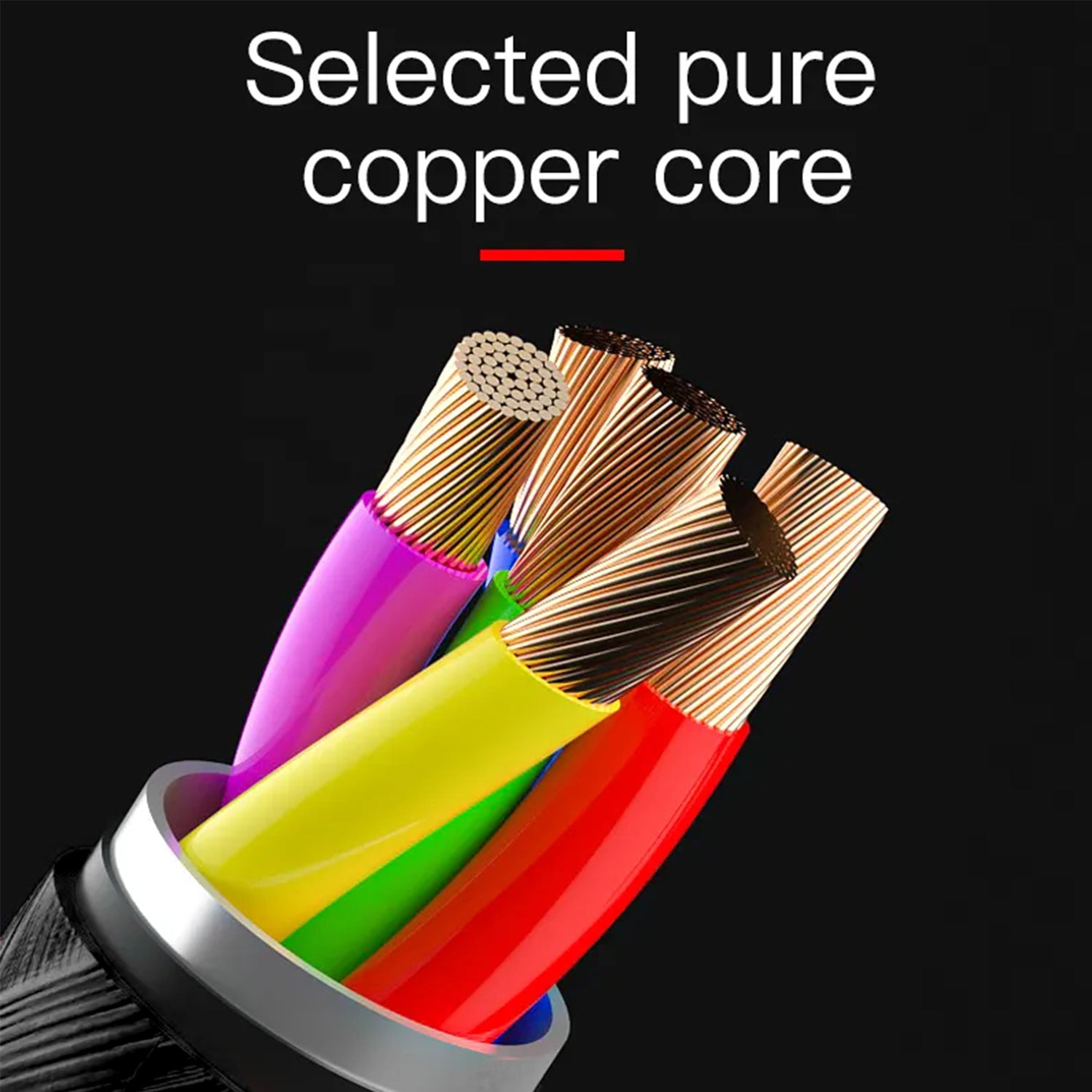 27W Lightning to Type-C Braided Data Fast Charge Cable Compatible With iPhone 15 Series