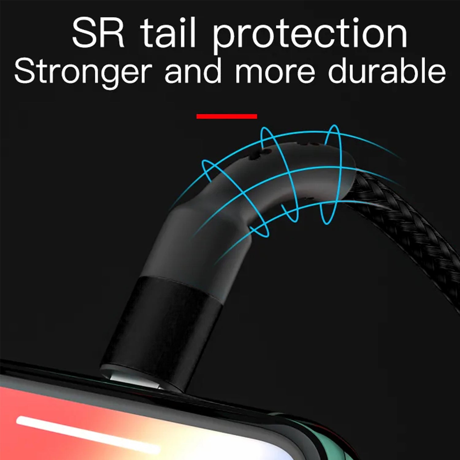27W Lightning to Type-C Braided Data Fast Charge Cable Compatible With iPhone 15 Series