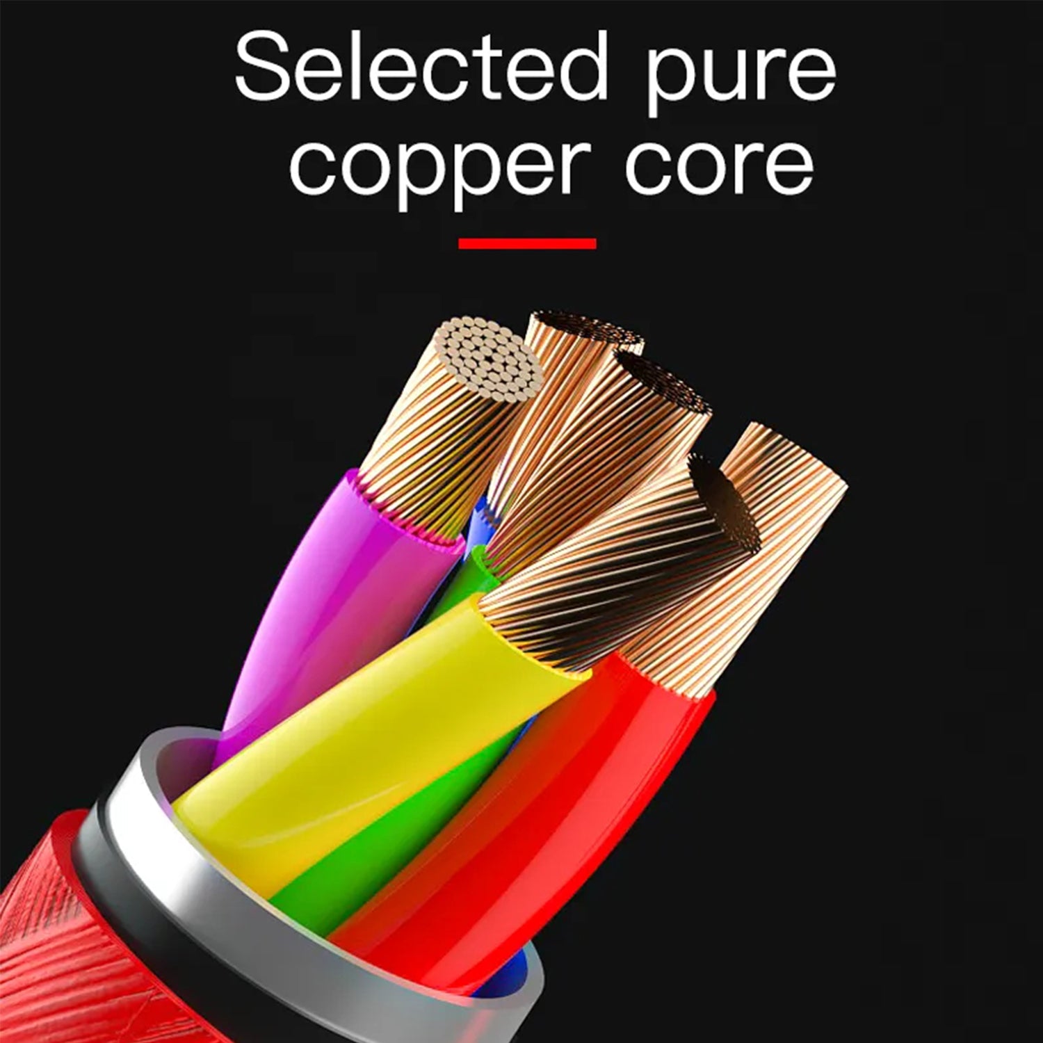 27W Lightning to Type-C Braided Data Fast Charge Cable Compatible With iPhone 15 Series