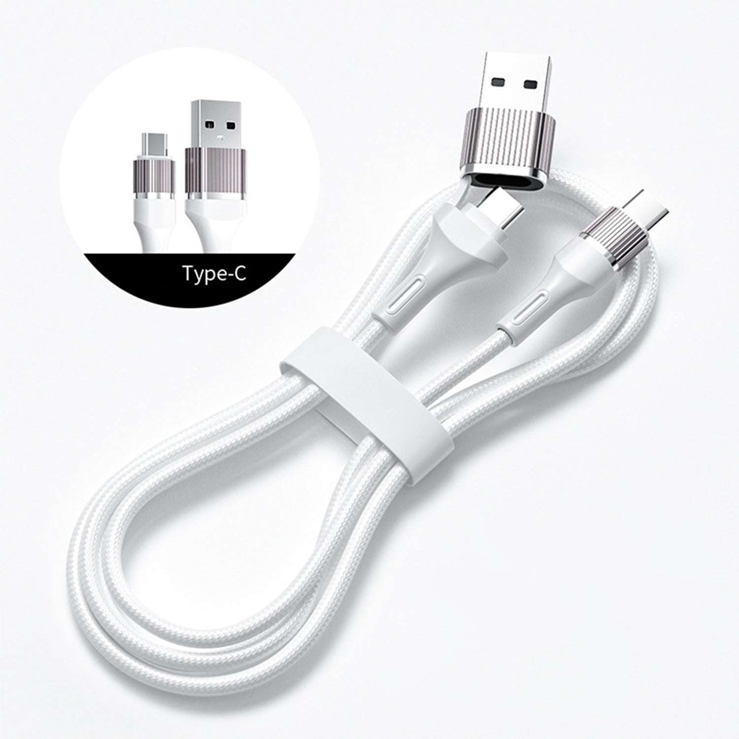 60W PD Lightning to Type-C Data Fast Charge Cable Compatible With iPhone 15 Series