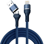 60W PD Lightning to Type-C Data Fast Charge Cable Compatible With iPhone 15 Series