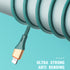 30W Fast Charge Type-C to Lightning Braided Data Cable Compatible With iPhone 15 Series
