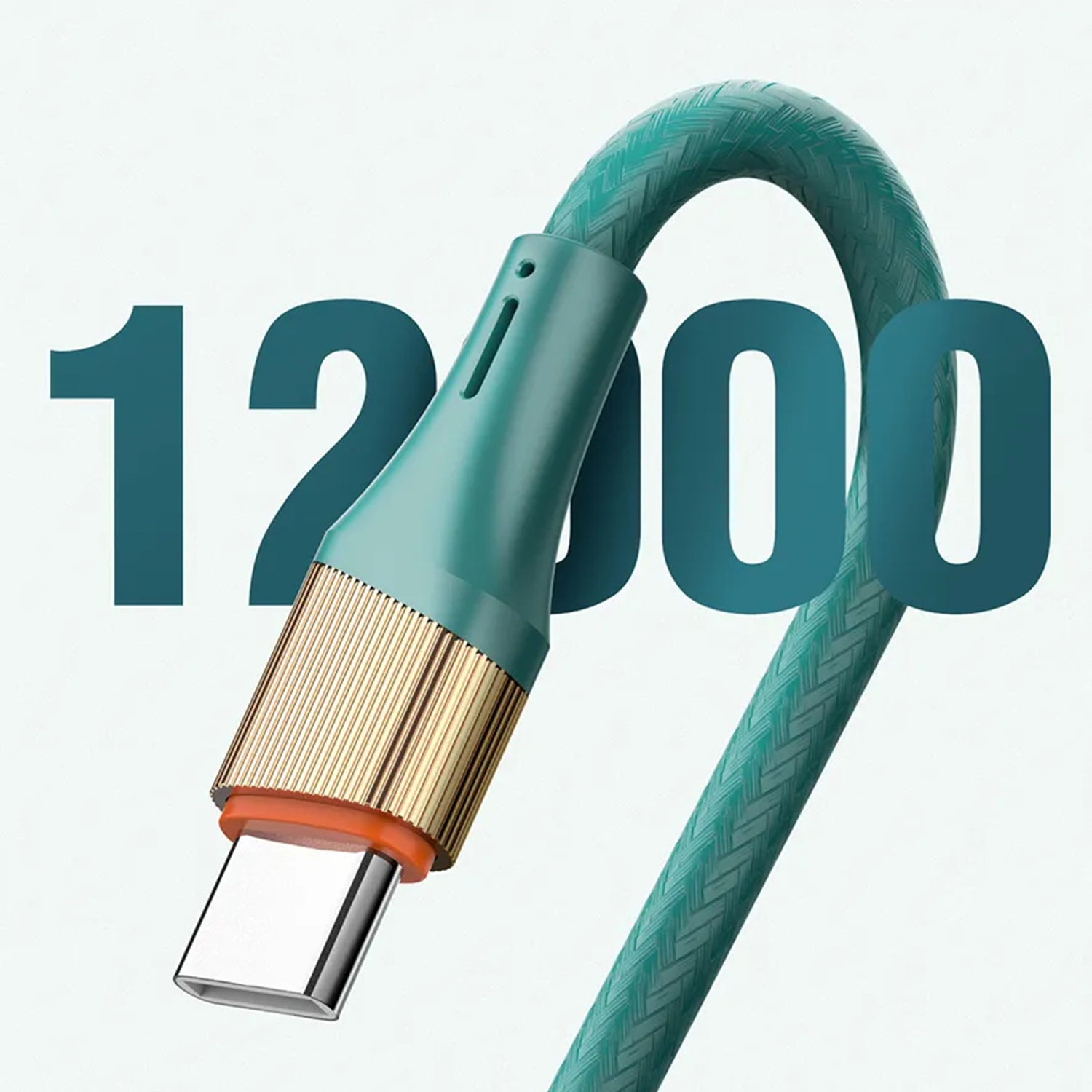 30W Fast Charge Type-C to Lightning Braided Data Cable Compatible With iPhone 15 Series