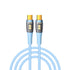 Type-C to Type-C Transparent Charging Sync Data Cable