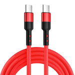 60W PD Type-C to Type-C Data Fast Charge Cable Compatible With iPhone 15 Series