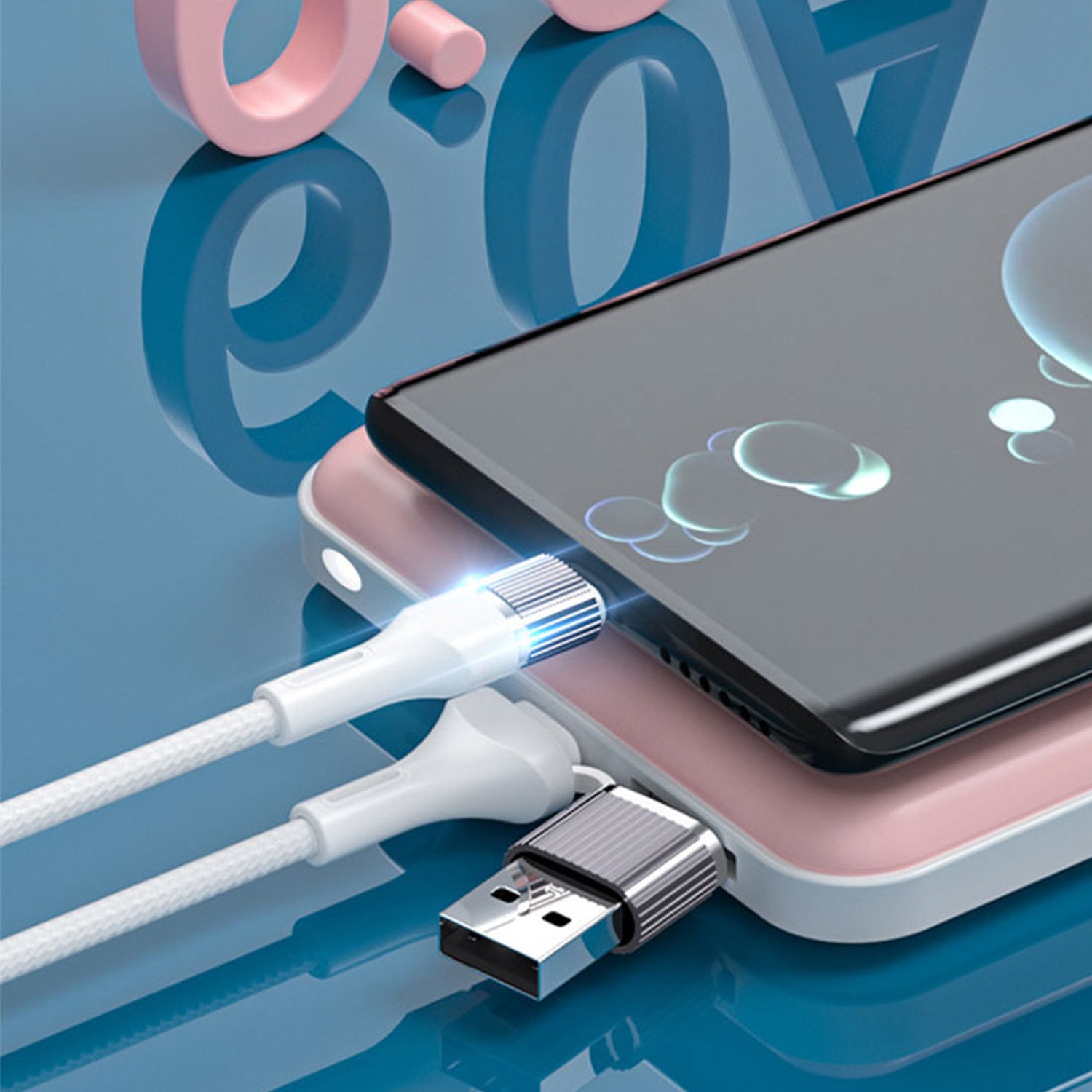 60W PD Type-C to Type-C Data Fast Charge Cable Compatible With iPhone 15 Series