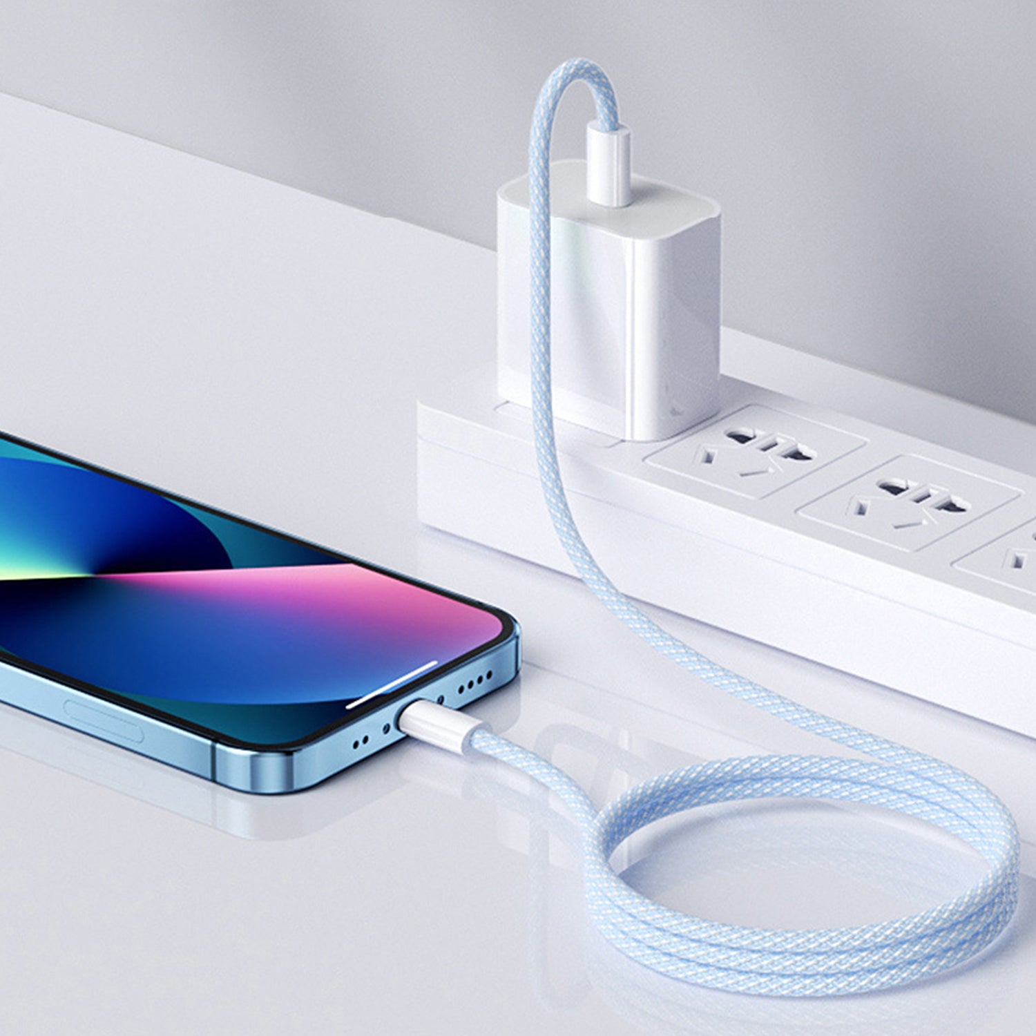 60W PD (Type-C to Type-C)3FT Fast Charge Cable Compatible With iPhone 15 Series