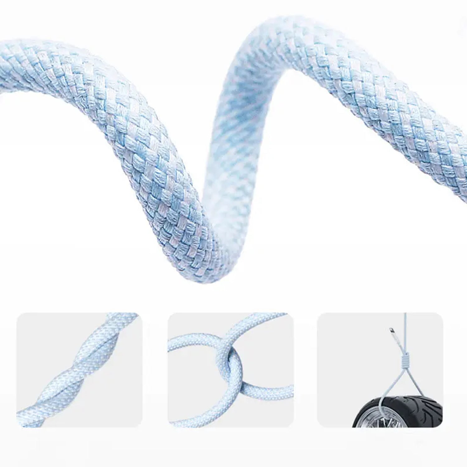 60W PD (Type-C to Type-C)3FT Fast Charge Cable Compatible With iPhone 15 Series